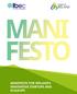 MANI FESTO MANIFESTO FOR IRELAND S INNOVATIVE STARTUPS AND SCALEUPS. Manifesto» 1
