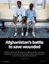 Afghanistan s battle to save wounded