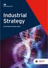 Industrial Strategy. Life Sciences Sector Deal