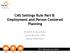 CMS Settings Rule Part B: Employment and Person Centered Planning