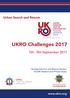 UKRO Challenges th - 9th September Urban Search and Rescue.