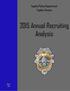 Topeka Police Department Topeka, Kansas Annual Recruiting Analysis