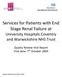 Services for Patients with End Stage Renal Failure at University Hospitals Coventry and Warwickshire NHS Trust