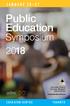 Public Education. Symposium 2018
