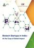 Biotech Startups in India -