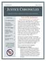 JUSTICE CHRONICLES. New SAPR Instruction REGION LEGAL SERVICE OFFICE SOUTHWEST. In This Issue: