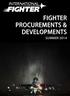 FIGHTER PROCUREMENTS & DEVELOPMENTS SUMMER 2014