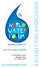 EXHIBITION BROCHURE.  MARSEILLE, FRANCE th World Water Forum Marseille, France March 2012