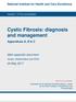 Cystic Fibrosis: diagnosis and management