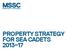 PROPERTY STRATEGY FOR SEA CADETS