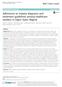 Adherence to malaria diagnosis and treatment guidelines among healthcare workers in Ogun State, Nigeria