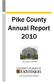 Pike County Annual Report 2010