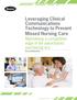 Leveraging Clinical Communications Technology to Prevent Missed Nursing Care