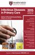 Infectious Diseases in Primary Care
