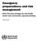 Emergency preparedness and risk management. WHO five-year strategy for the health sector and community capacity-building