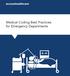 Medical Coding Best Practices for Emergency Departments