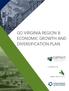 GO VIRGINIA REGION 8: ECONOMIC GROWTH AND DIVERSIFICATION PLAN. In collaboration with: