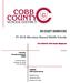 BUDGET SERVICES. FY 2018 Allocation Manual Middle Schools. User Guide for Cobb County Employees 7/1/2017. Created for: The Cobb County School District