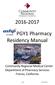 PGY1 Pharmacy Residency Manual. Community Regional Medical Center Department of Pharmacy Services Fresno, California