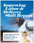 Improving Labor & Delivery Shift Report