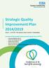 Strategic Quality Improvement Plan 2014/2019