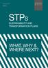 Harry Quilter-Pinner June 2017 IPPR 2017 STPS SUSTAINABILITY AND TRANSFORMATION PLANS WHAT, WHY & WHERE NEXT?