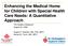 Enhancing the Medical Home for Children with Special Health Care Needs: A Quantitative Approach