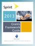 Grants Framework Guide