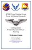 479th Flying Training Group Naval Air Station Pensacola. Undergraduate Combat Systems Officer Training. Welcome Guide