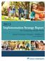 Implementation Strategy Report for Community Health Needs