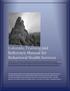 Colorado Training and Reference Manual for Behavioral Health Services