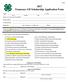 2017 Tennessee 4-H Scholarship Application Form