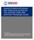 USAID/ETHIOPIA EXTERNAL MID-TERM EVALUATION OF THE HIV/AIDS CARE AND SUPPORT PROGRAM (HCSP)