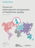 Focus on: International comparisons of healthcare quality