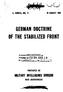 GERMAN DOCTRINE OF THE STABILIZED FRONT