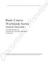 Basic Course Workbook Series Student Materials