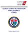 COAST GUARD ACQUISITION PROCEDURES (CGAP)