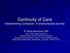 Continuity of Care Implementing Compacts: A small practice journey