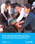 WATER, SANITATION AND HYGIENE EDUCATION... CHILDREN AND ADOLESCENTS LEADING THE WAY IN THE LAO PEOPLE S DEMOCRATIC REPUBLIC