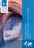ANNUAL REPORT. World Association of Eye Hospitals