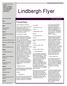 Lindbergh Flyer. Kindergarten. 2 Sections Dean, Lane. Grade 1. 2 Sections Marks, Senft. Grade 2. 2 Sections Edge, Ward. Grade 3.