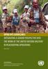 DPKO/DFS GUIDELINES INTEGRATING A GENDER PERSPECTIVE INTO THE WORK OF THE UNITED NATIONS MILITARY IN PEACEKEEPING OPERATIONS.