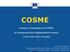 COSME Seminar on Participation in COSME for Enlargement and Neighbourhood Countries