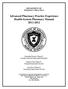 Advanced Pharmacy Practice Experience Health-System Pharmacy Manual