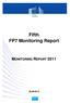 Fifth FP7 Monitoring Report MONITORING REPORT 2011
