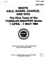 SHOTS ABLE, BAKER, CHARLIE, AND DOG. TUMBLER-SNAPPER Series 1 APRIL - 1 MAY 1952