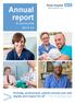 Annual report. & accounts 2014/15. Friendly, professional, patient-centred care with dignity and respect for all The Poole Approach