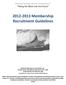 Membership Recruitment Guidelines