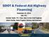 GDOT & Federal-Aid Highway Financing