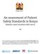 An assessment of Patient Safety Standards in Kenya